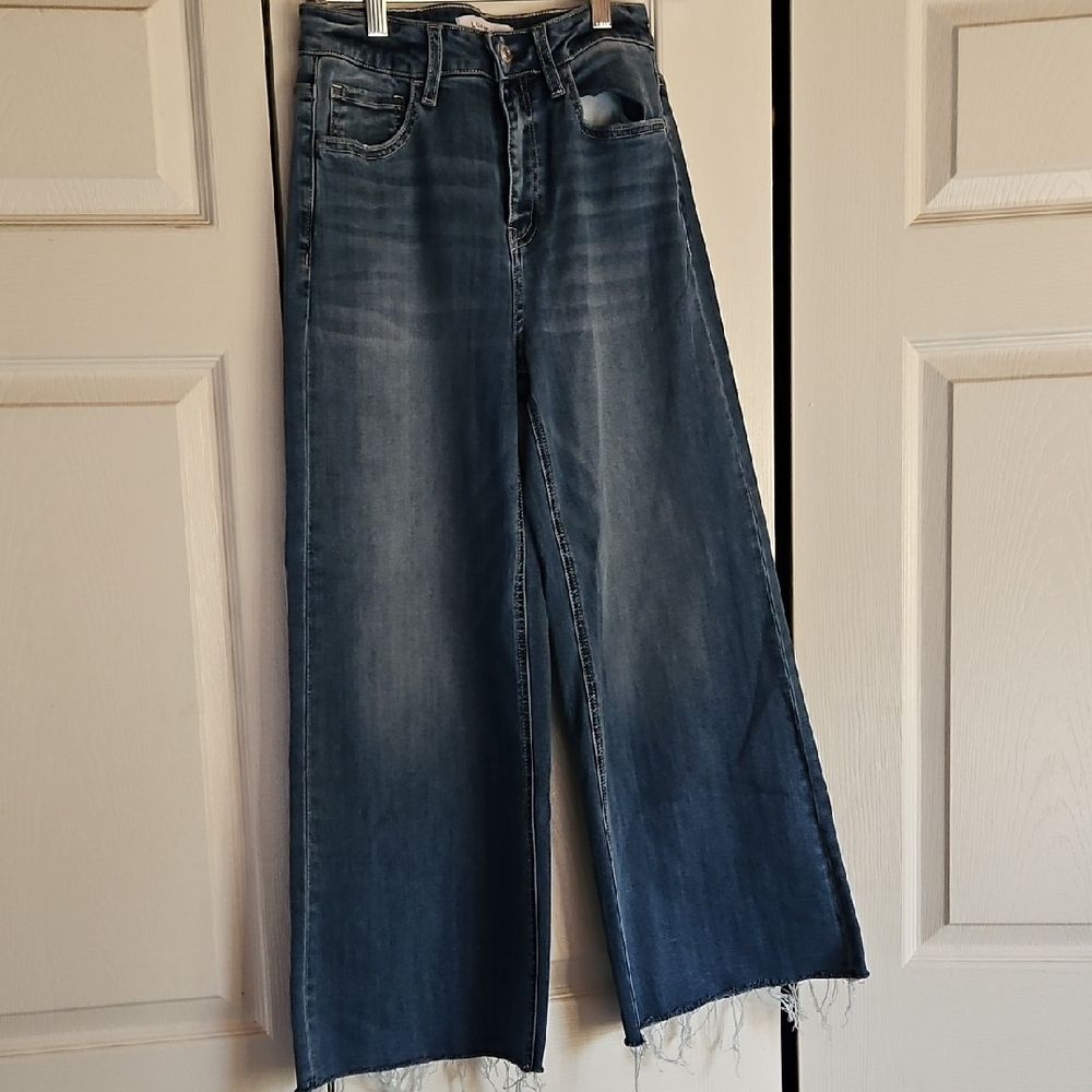 Chic Blue Flare Jeans for Women